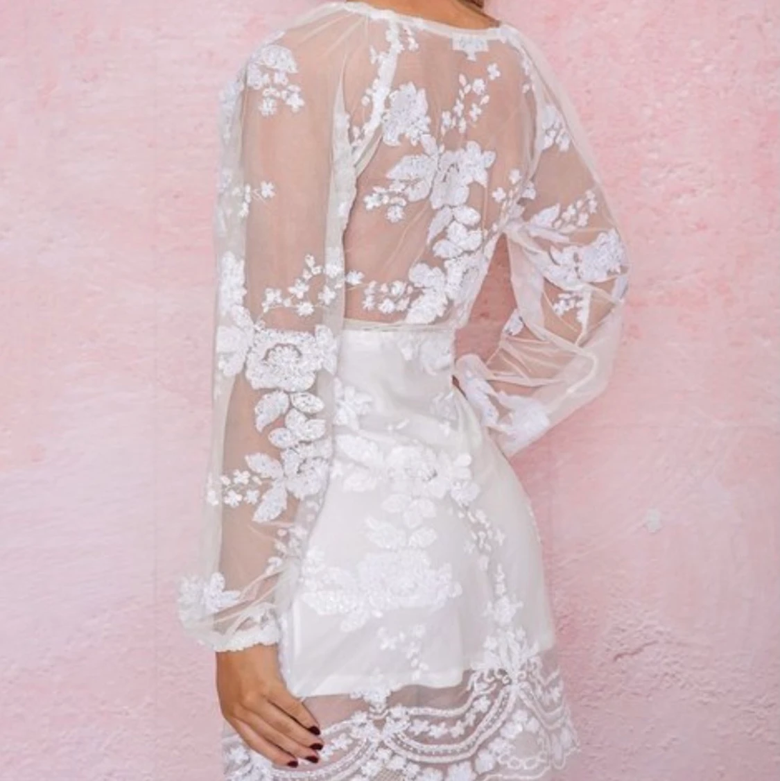 VIT KLÄNNING/ STUDENTKLÄNNING 😍 - 90