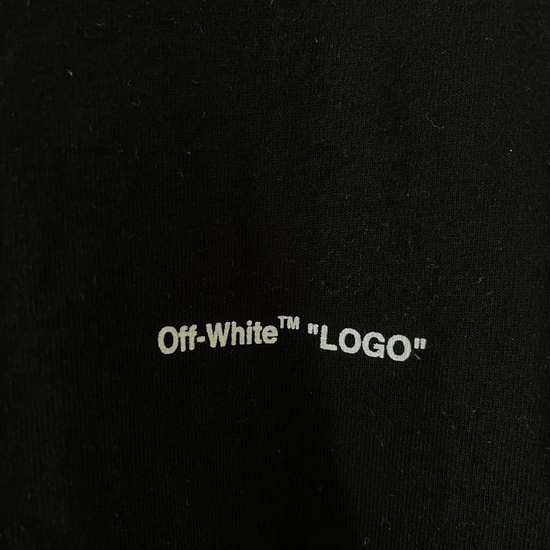 Off white logo tshirt - 90