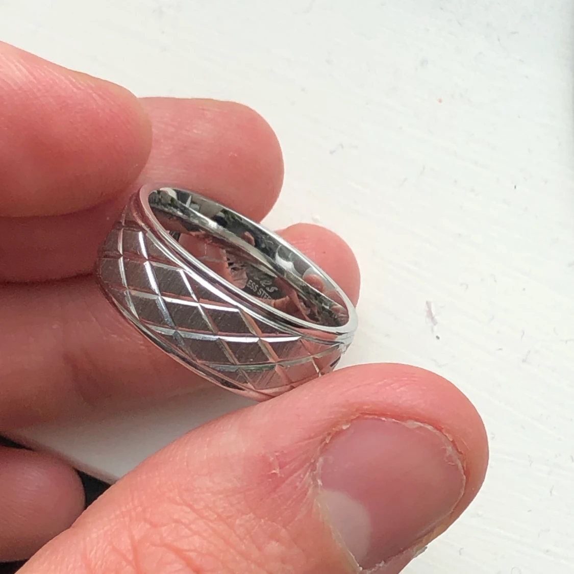 Ring i rostfrittstål