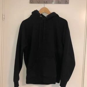 Hoodie - En svart basic hoodie från bikbok som är väl använd men används inte längre, den är ganska nopprig men det är det enda.