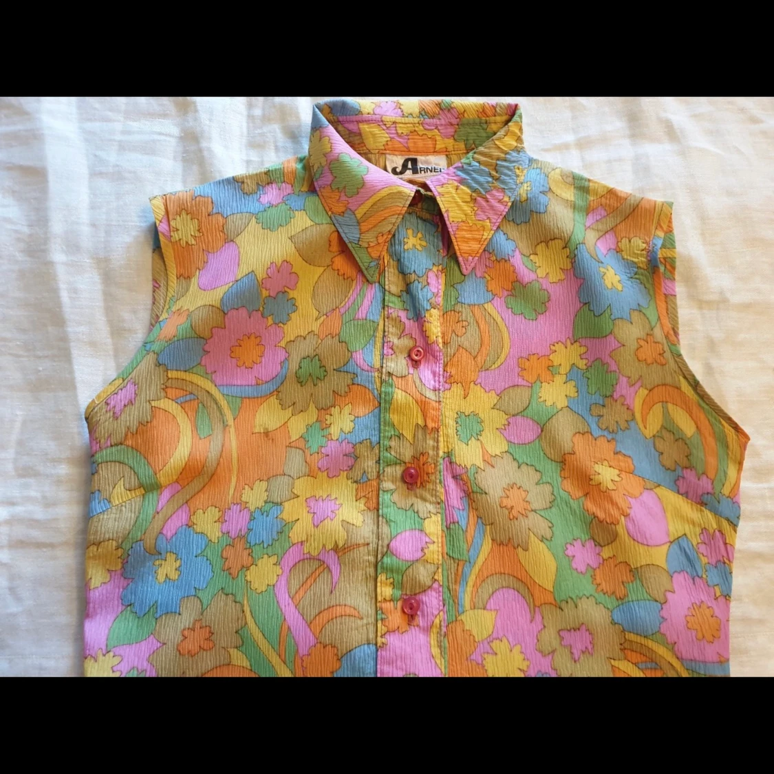 Flower power klänning - 90