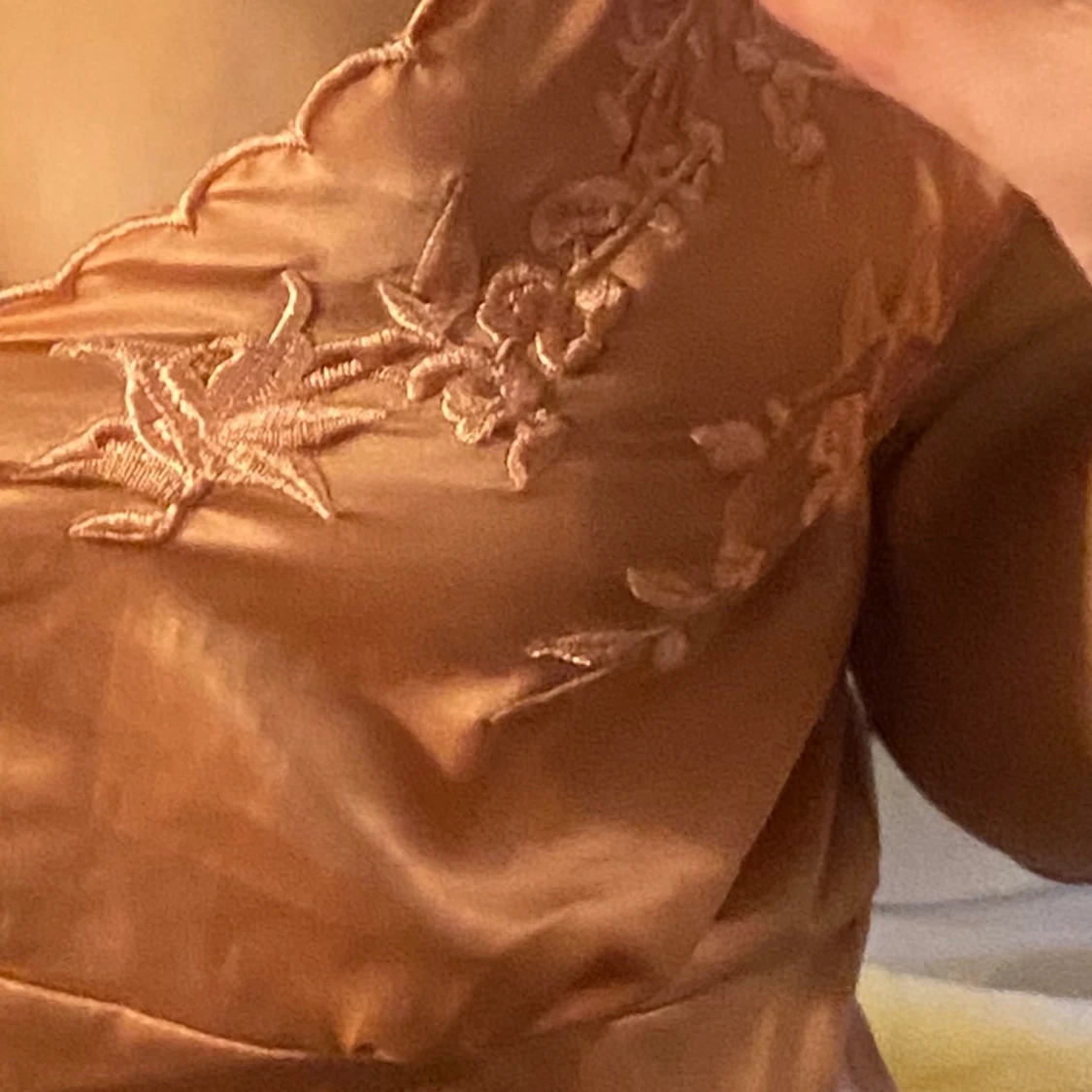 Silkes linne med detaljer strl S - 91