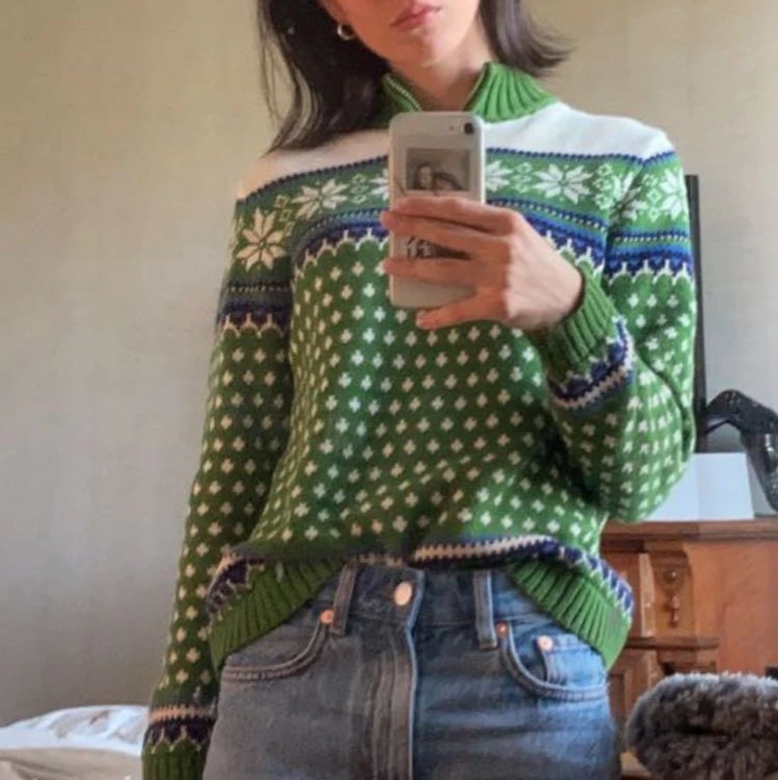Stickad tröja - 90