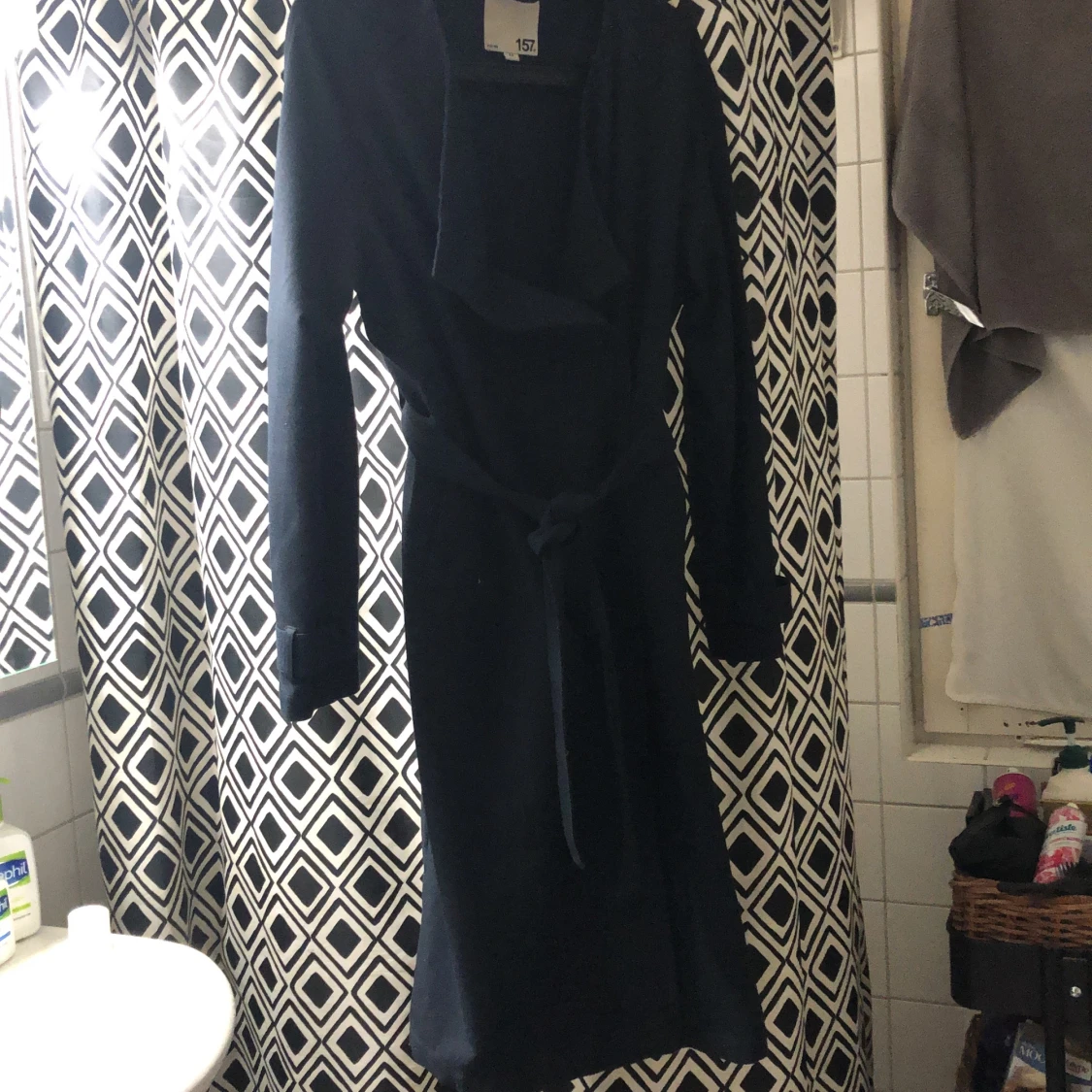 Mörk Blå kappa - 91