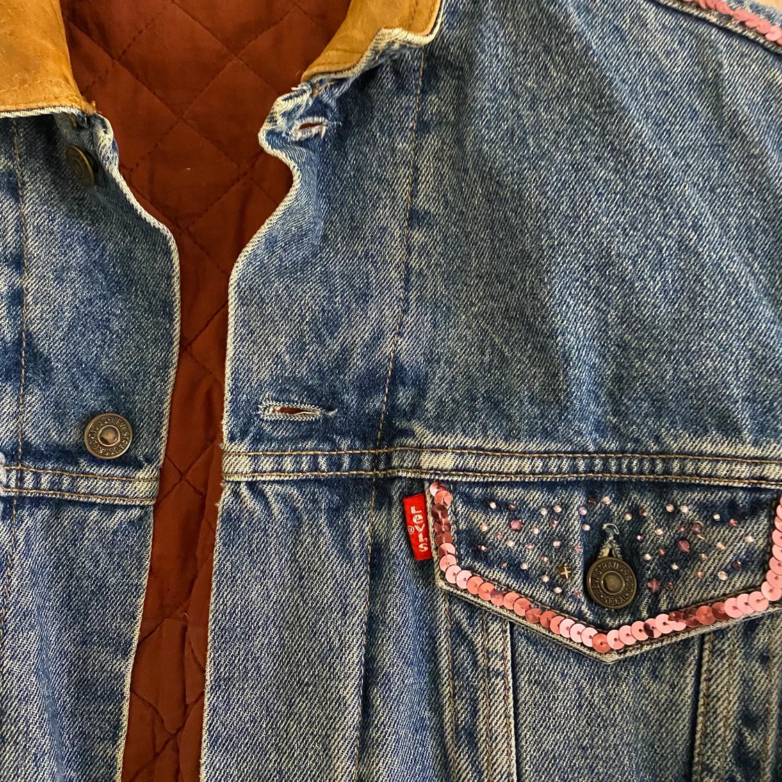 Levis jeans jacka  - 90