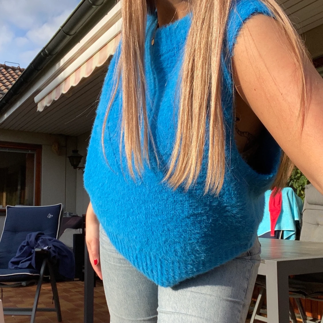 Blå collusion väst strl 40 - 91