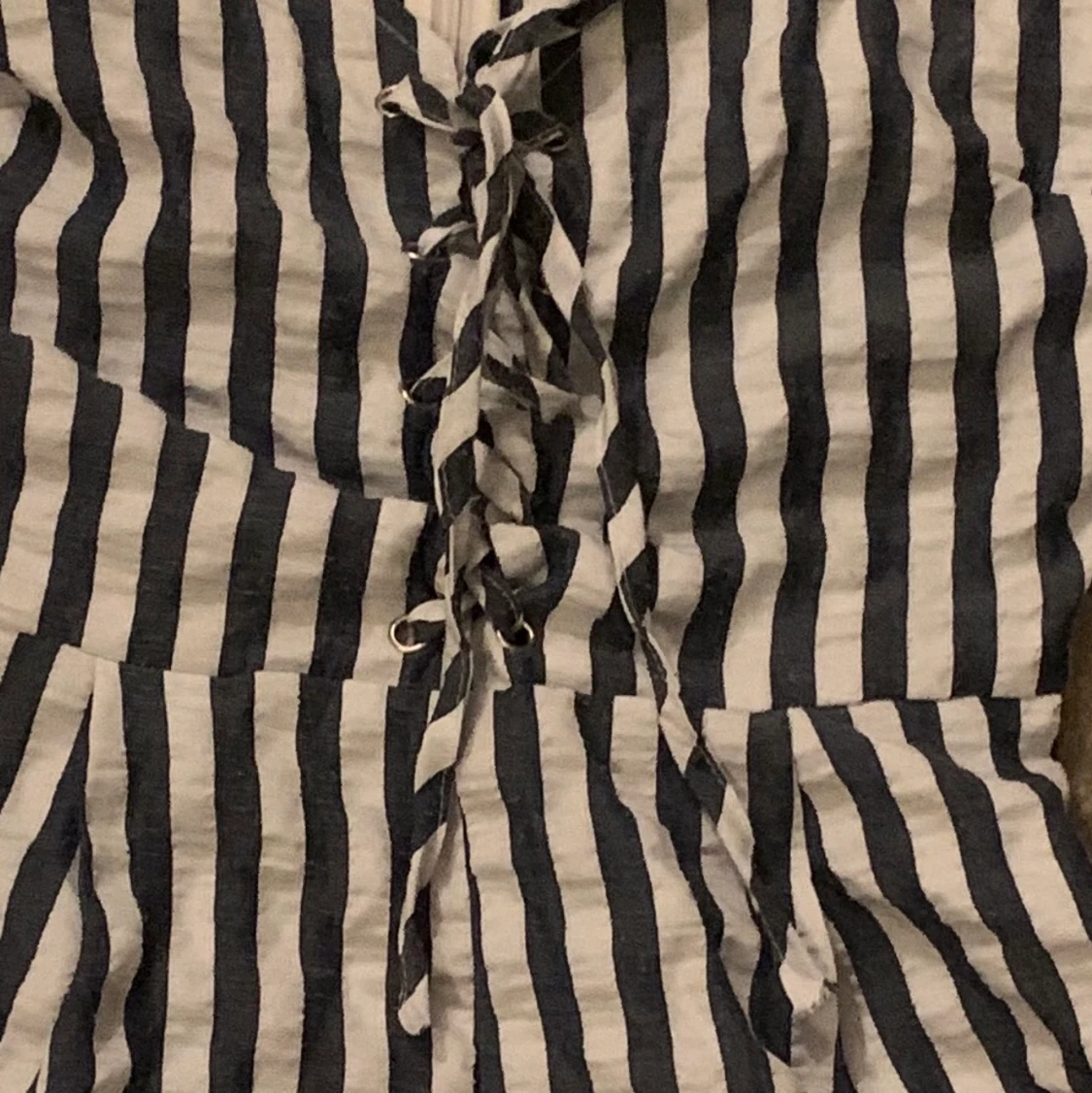 Blåvit striped Playsuit från Madlady - 91