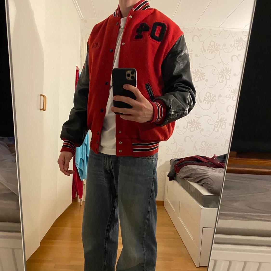 Vintage varsityjacka - 90