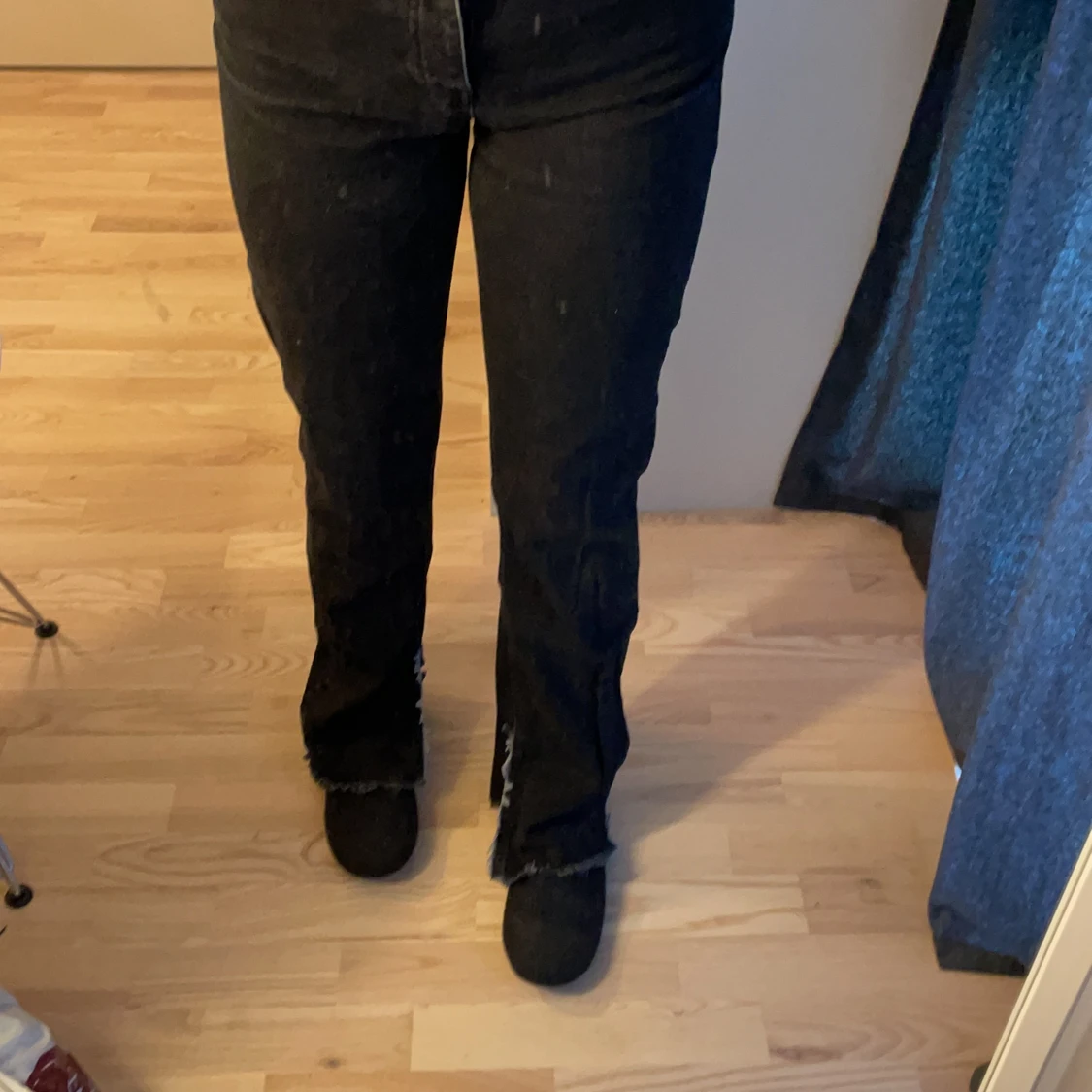 Jeans med slits - 90