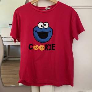 The cookie monster t-shirt från ZARA! Använd fåtal gånger och är i bra skick! Storleken är lite större (lite oversized).