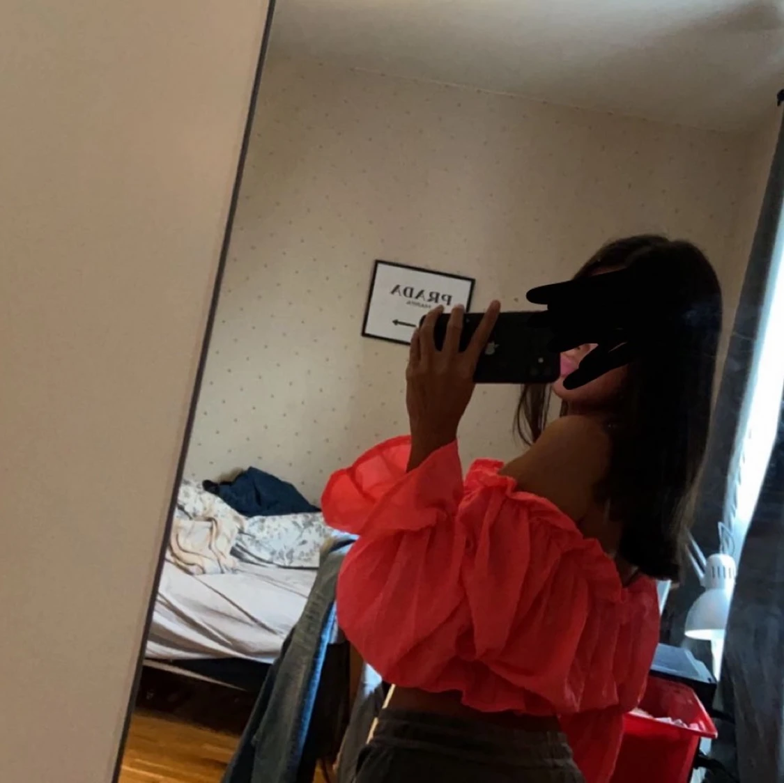 Off shoulder tröja - 90