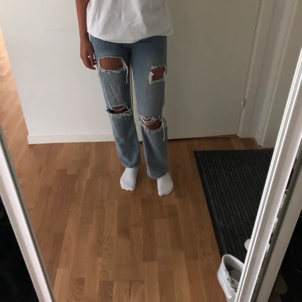 Snygga jeans storlek xs.💕. Jeans & Byxor.