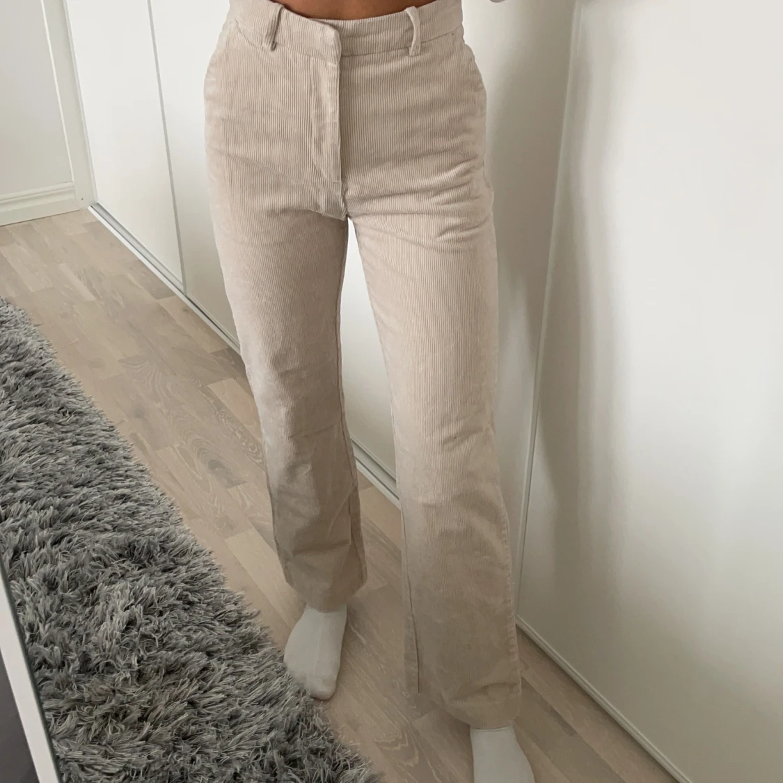 Beiga Manchesterbyxor 