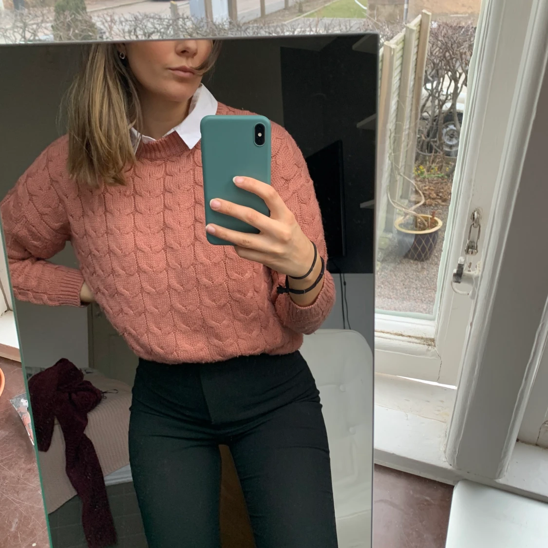 Stickad tröja från mango - 91