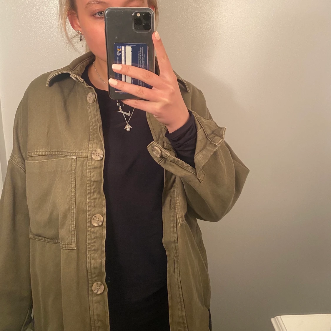 Grön vårjacka Zara