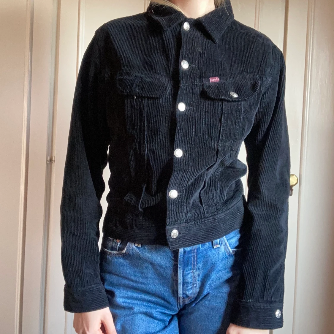 Svart manchesterjacka