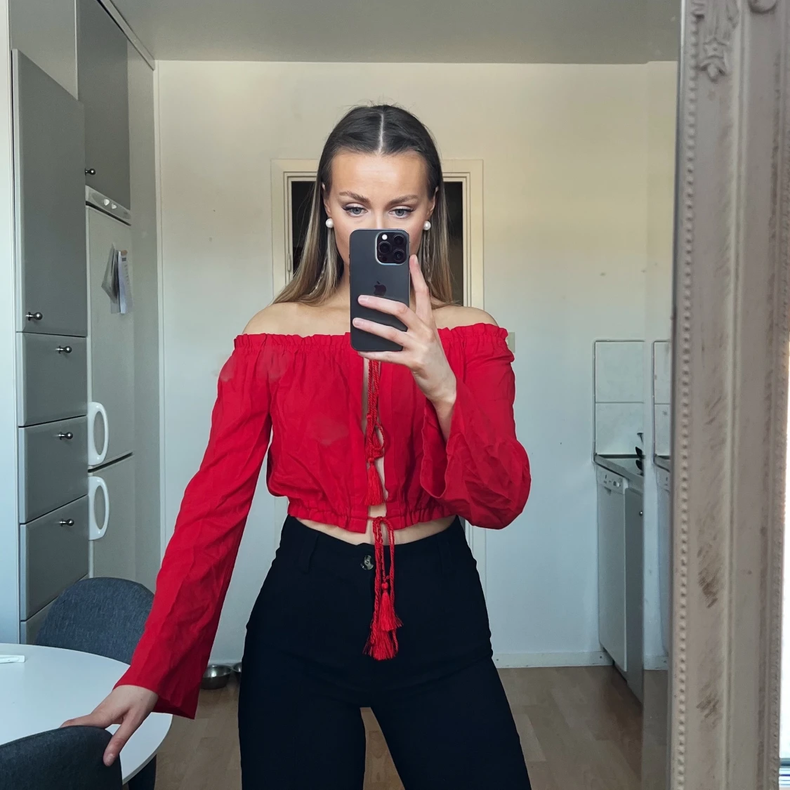 Offshoulder topp strl 34