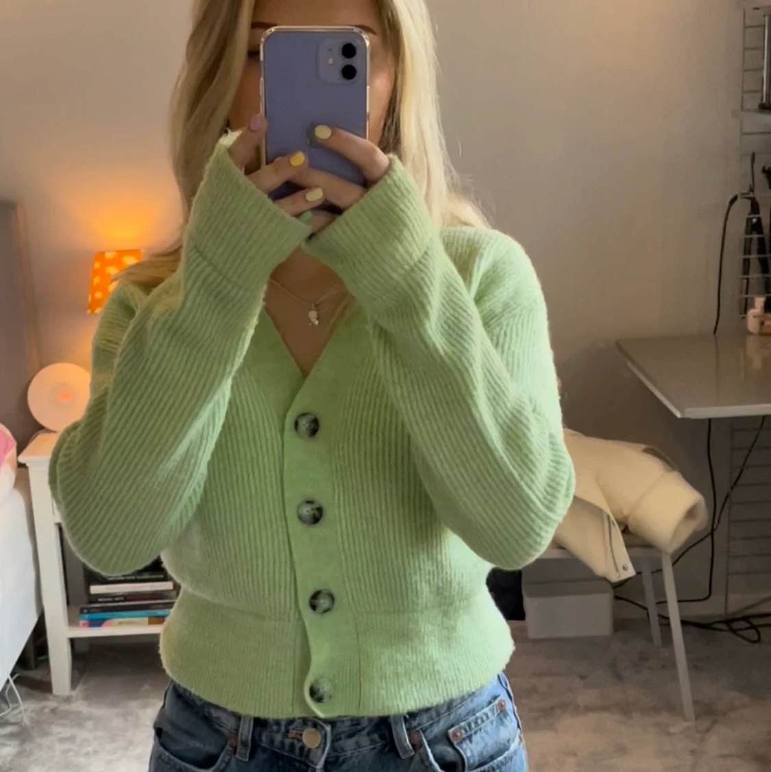 Pastellgrön kofta - 90