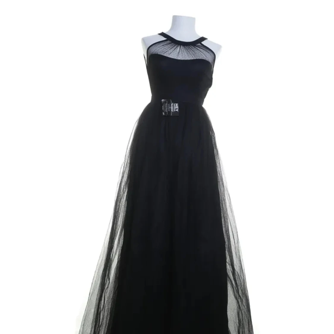 Fantastisk Vacker Svart Aftonklänning - 90