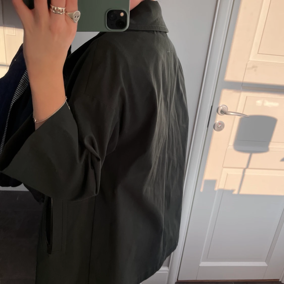 Mörkgrön vårjacka  - 91