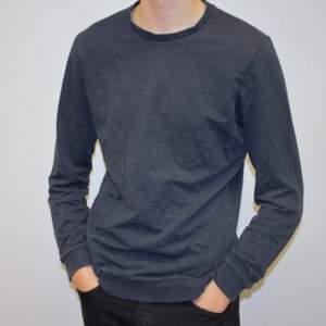 Blå långärmad tröja från Jack & Jones i storlek S. Besök gärna svår hemsida! https://www.yourvismawebsite.com/secondhope-uf/startsida Instagram: secondhope.uf