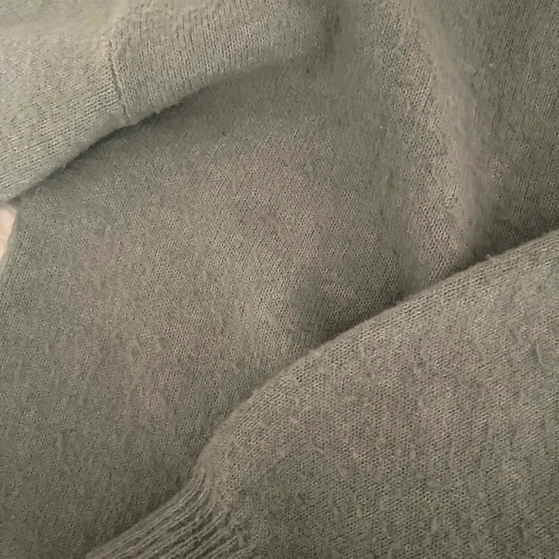 Grön stickad tröja💚 - 90