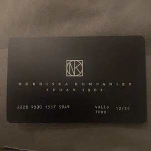 Presentkort NK - Presentkort på NK värt 1000 kr