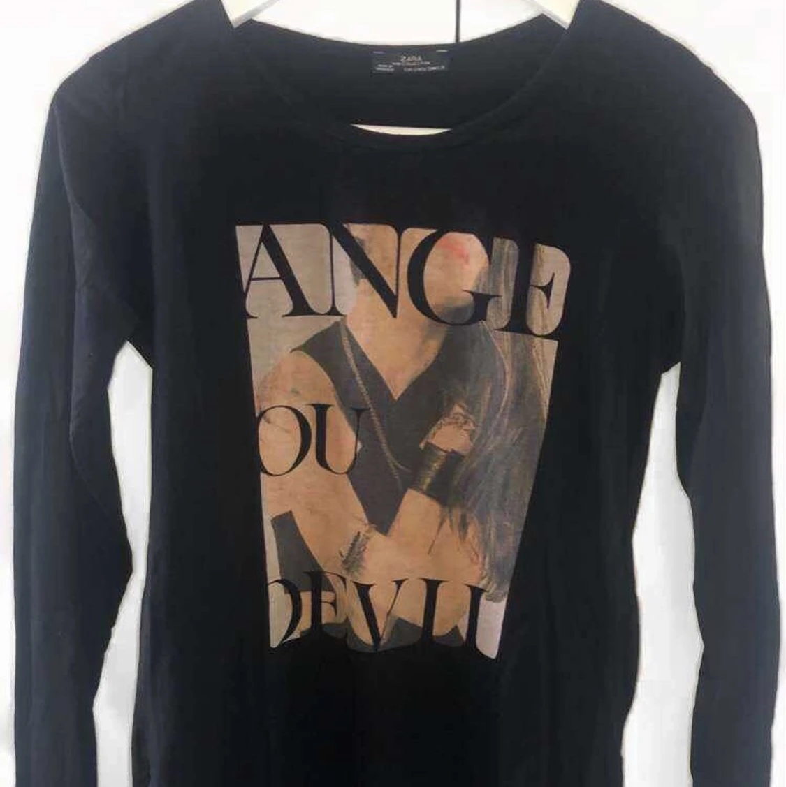 långärmad tröja zara