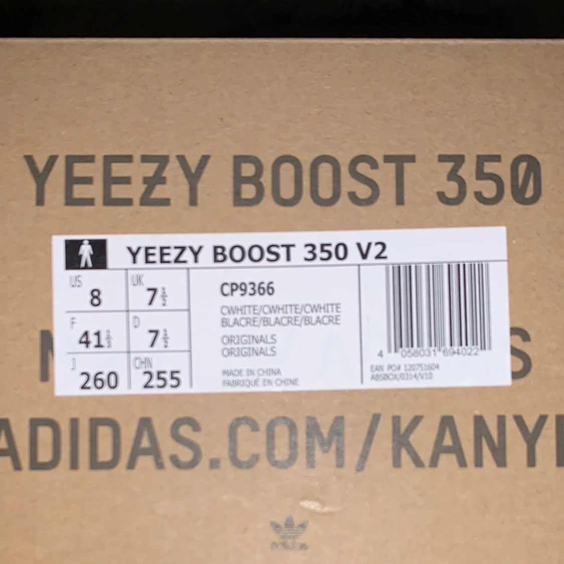 Yeezy triple white storlek 41 - 91