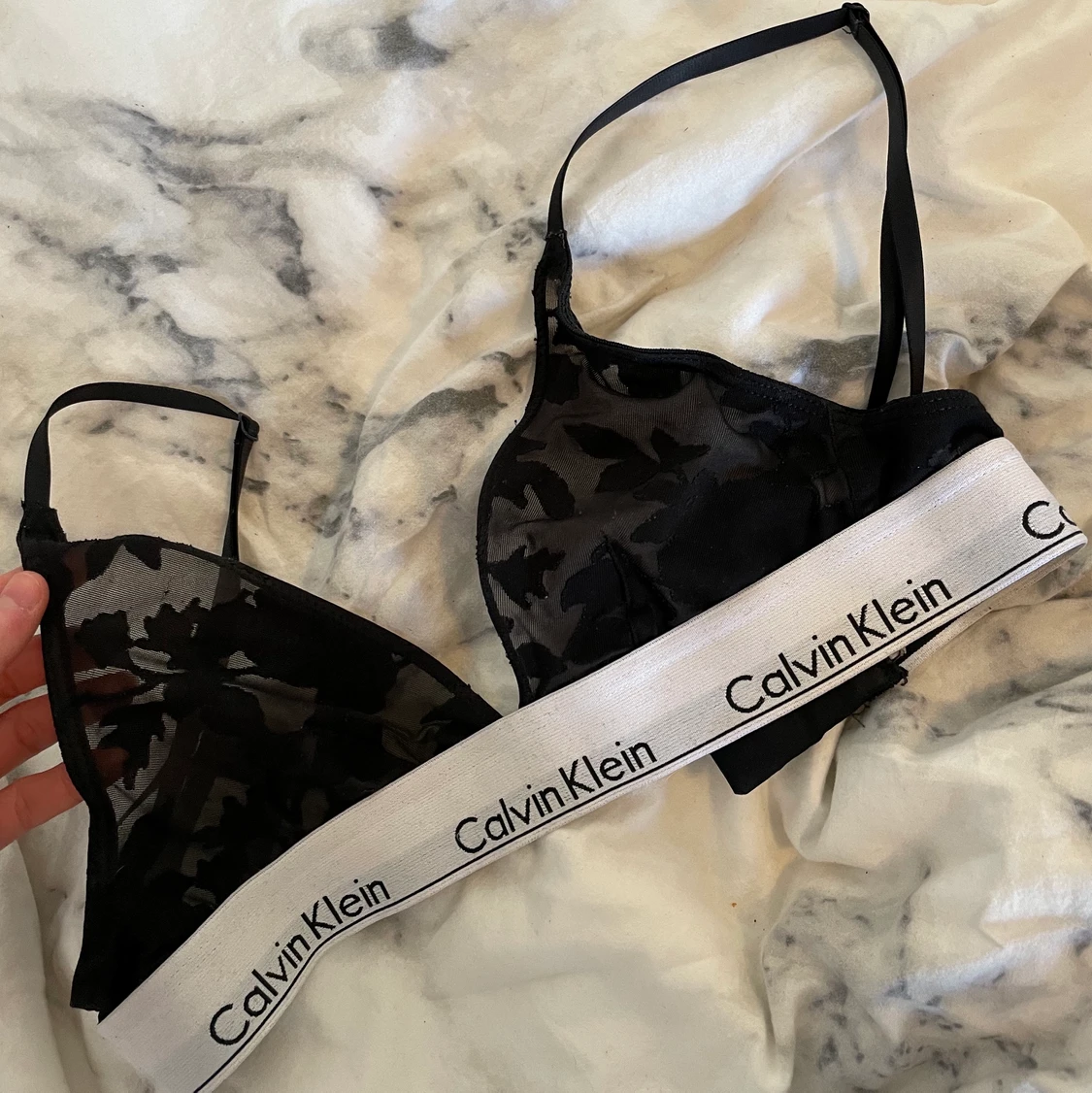 Ck triangel topp, XS