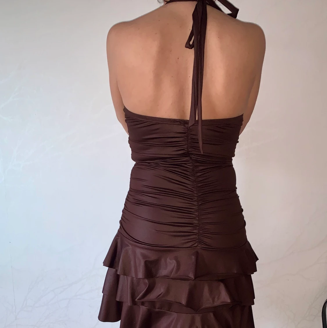 Brun klänning  - 90