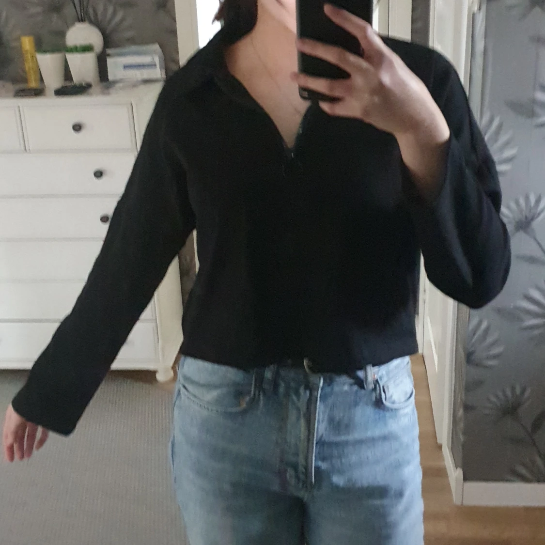 cropped sweatshirt - 90