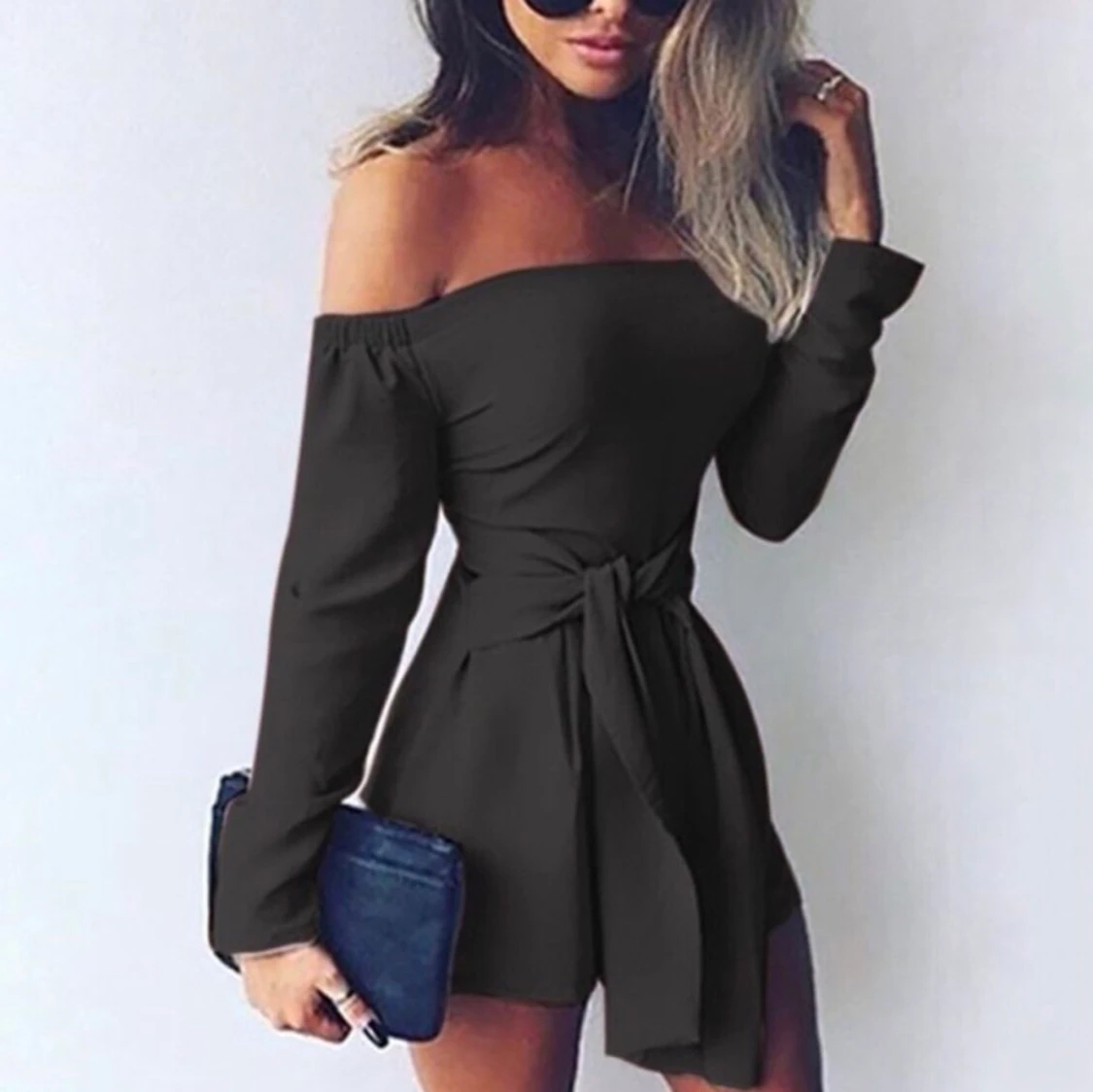 Byxdress off shoulder - 90