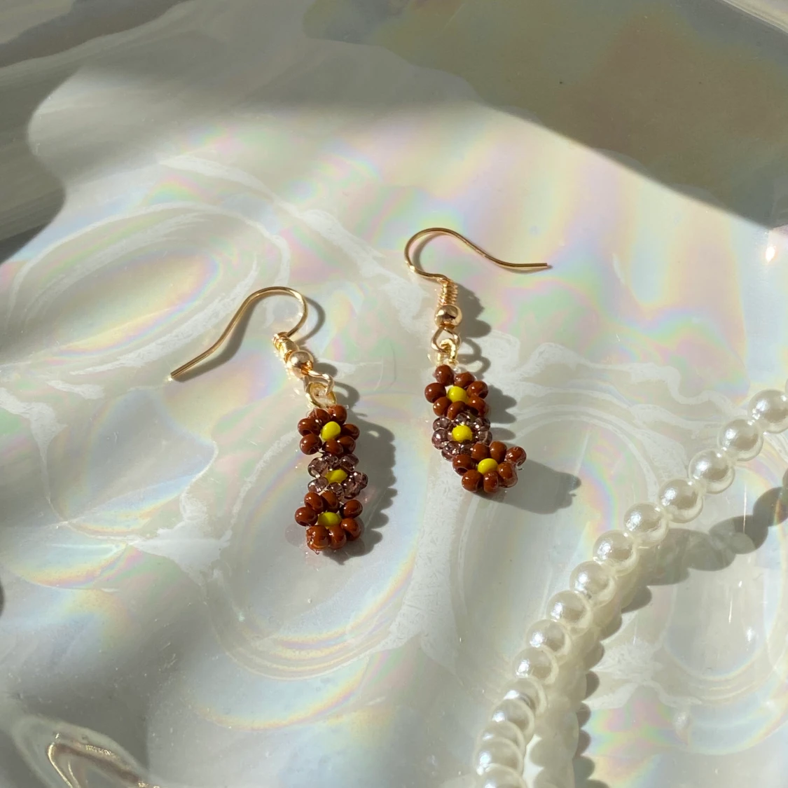 egentillverkade örhängen  - 90