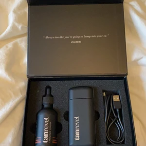 TANREVEL SPRAYTAN KIT - Säljer mitt tanrevel kit då det inte kommer till användning, använt ca 1-2 gånger. Nypris - 799 (jag står för frakt vid snabbt köp)