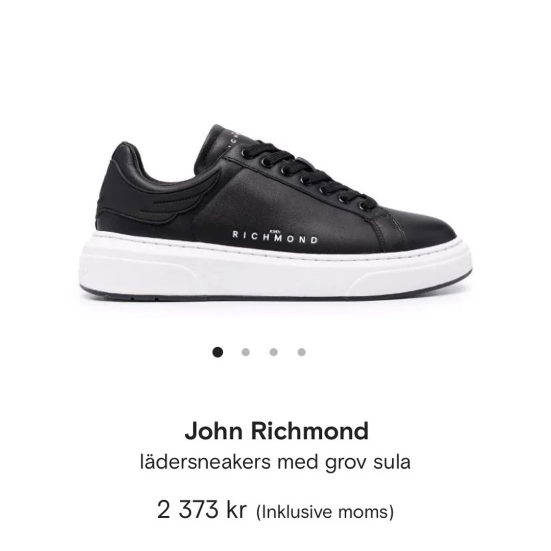 John Richmond skor storlek 40.  - 91