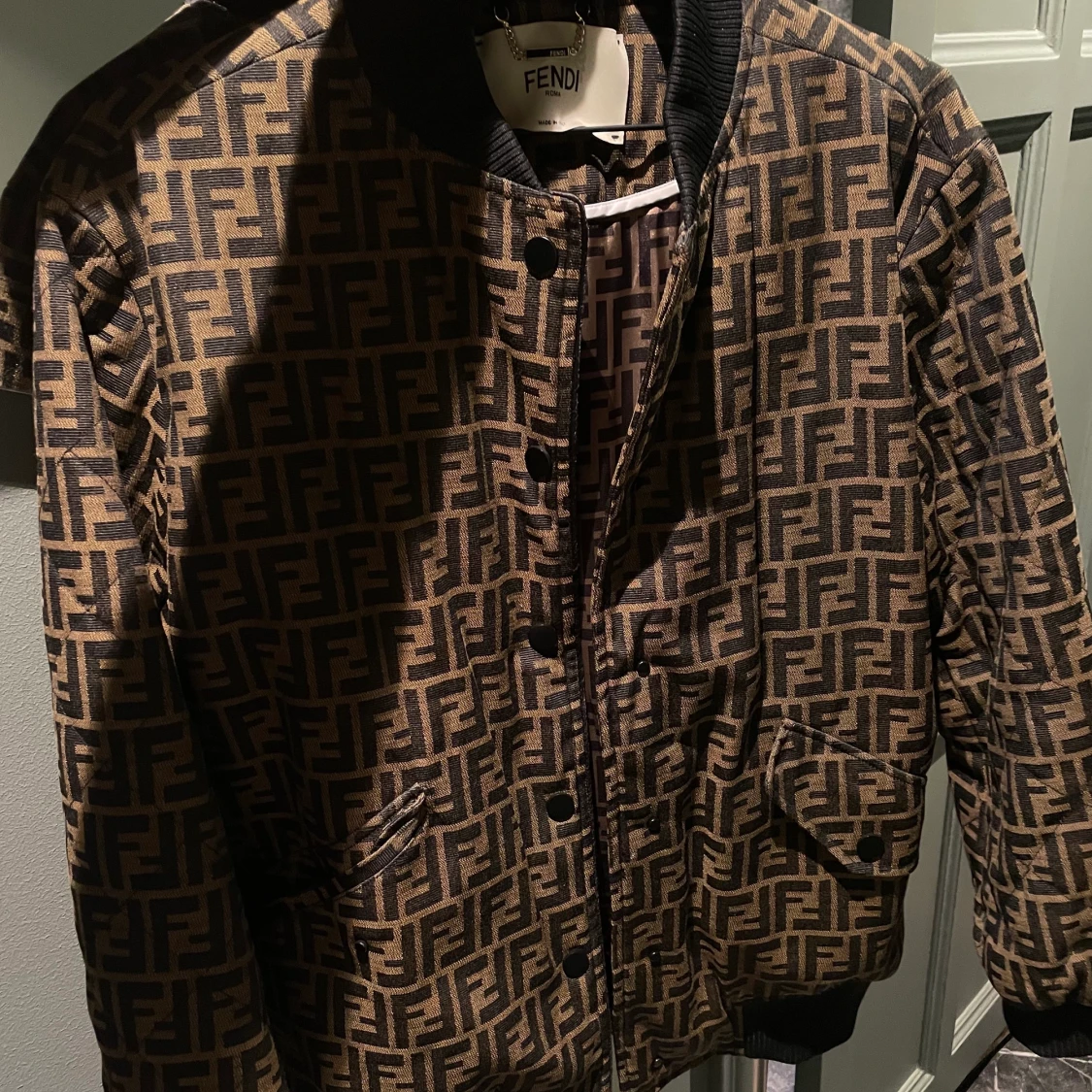 Fendi varsity jacket 