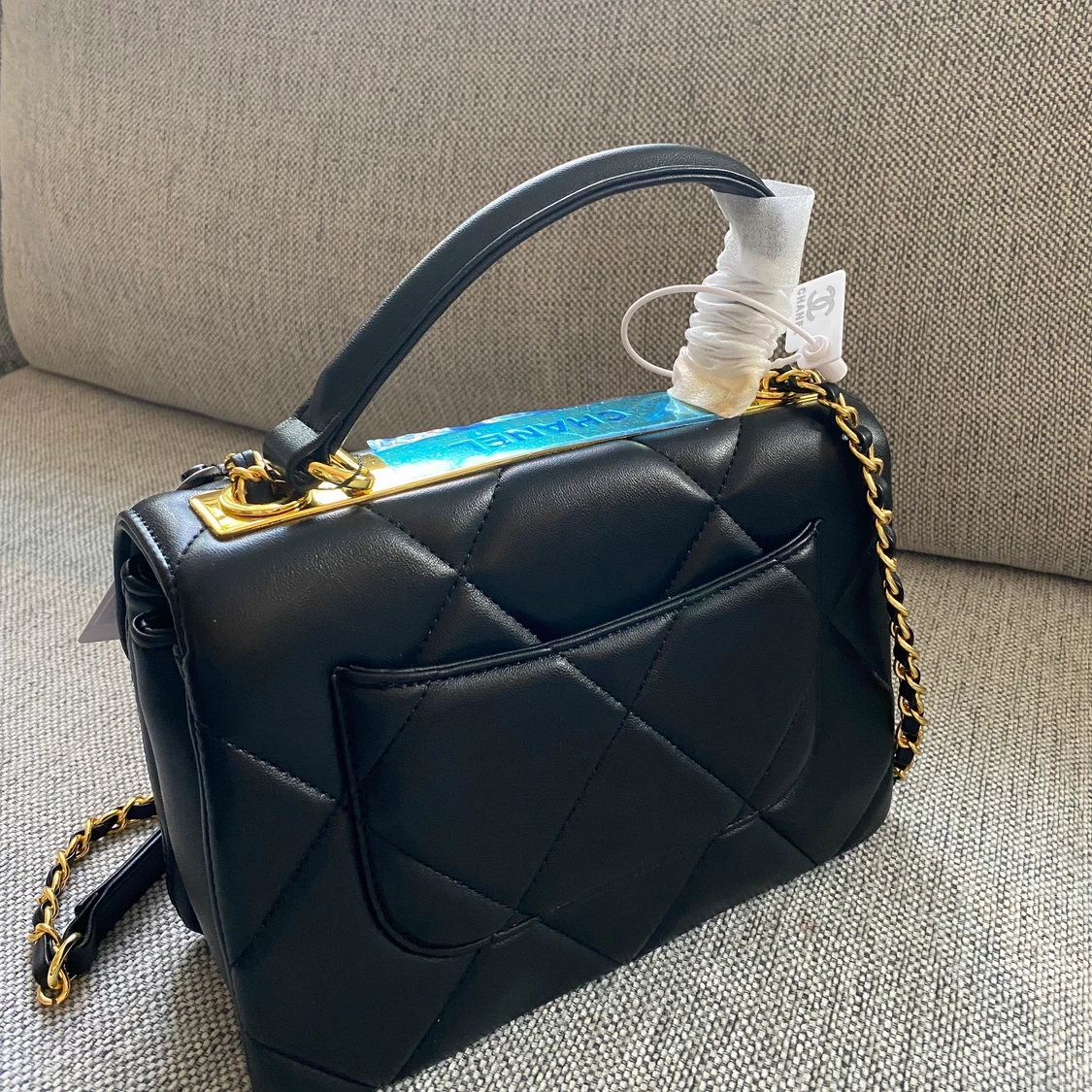  Chanel väska ny läder  - 90