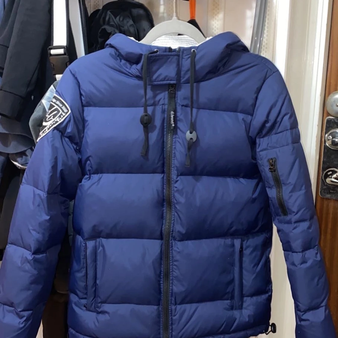 D.brand jacka, stolek m, blå