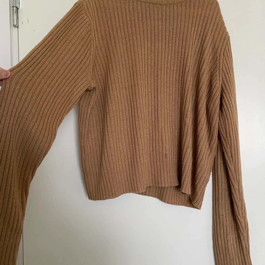 Polo tröja i begie - 90