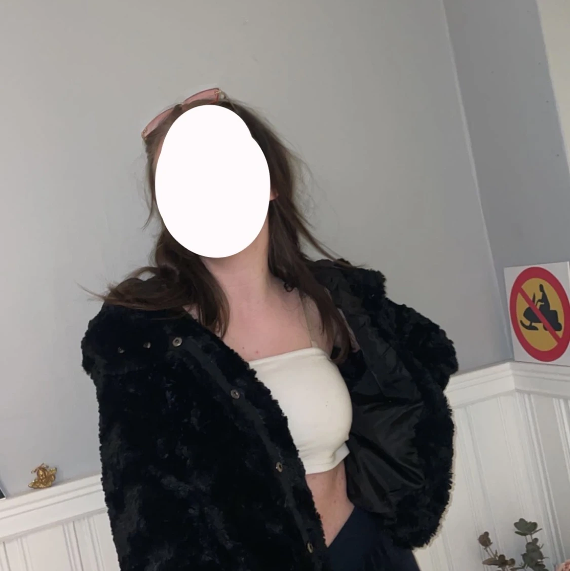 Fin päls jacka  - 90