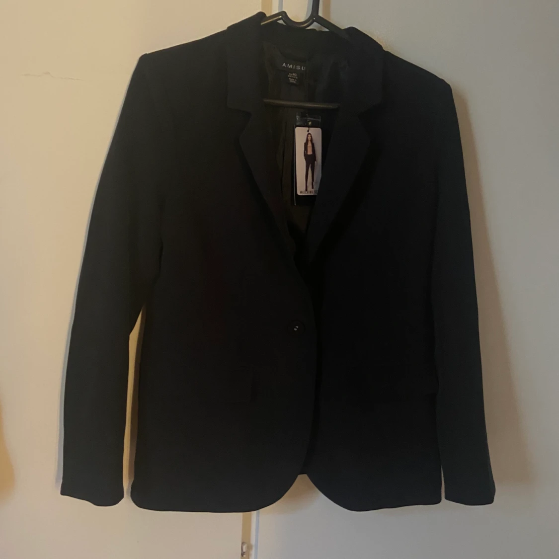 Svart blazer