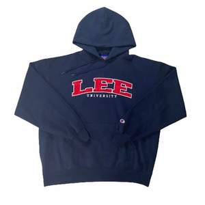 Vintage champion LEE university hoodie i bra kvalitet. Prutbar