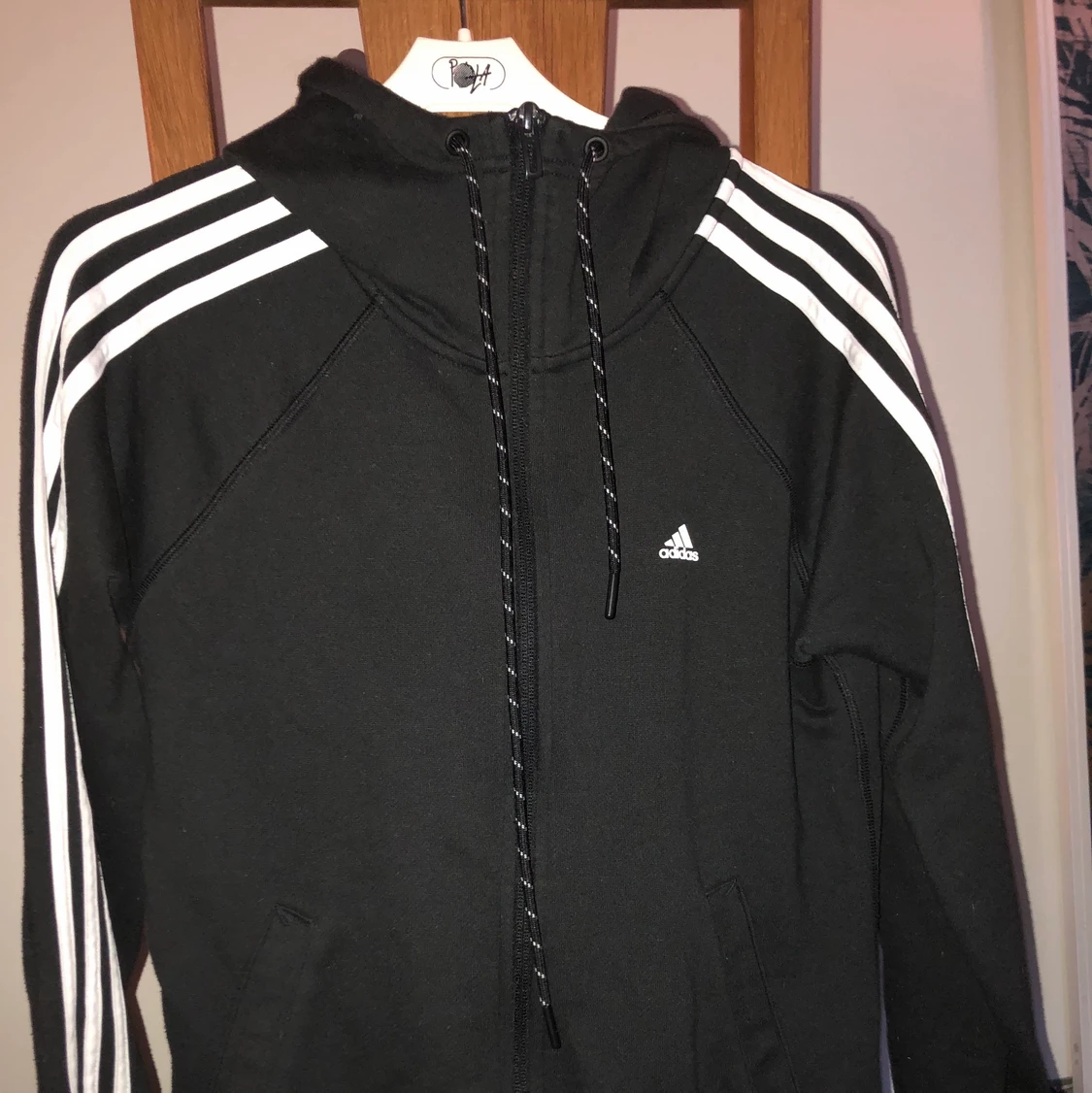 Adidas tröja munkjacka strl S 