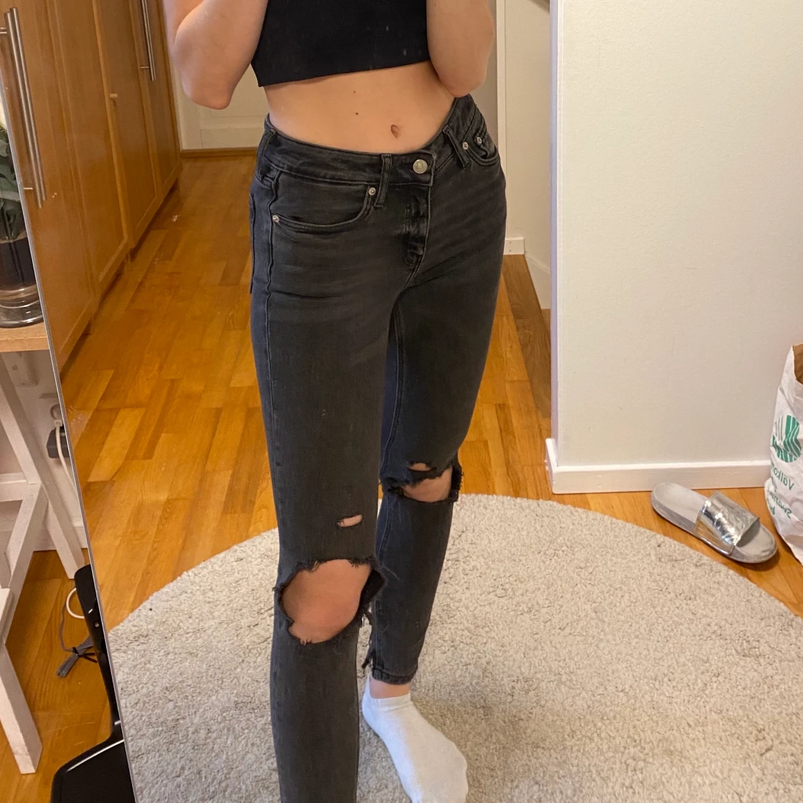 Lågmidjade jeans - 90
