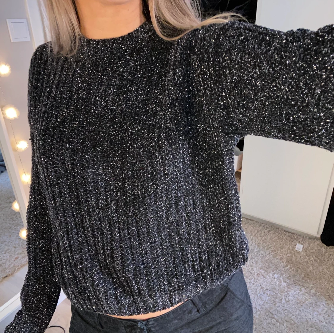Glittrig tröja - 90