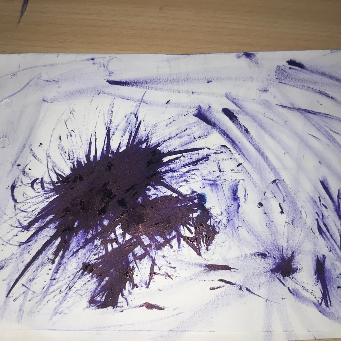 Målning som är gjord av proffs