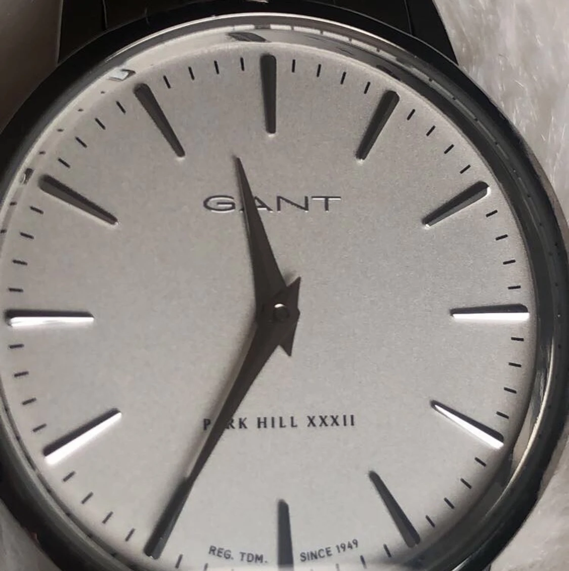 Äkta Gant silver klocka  - 90