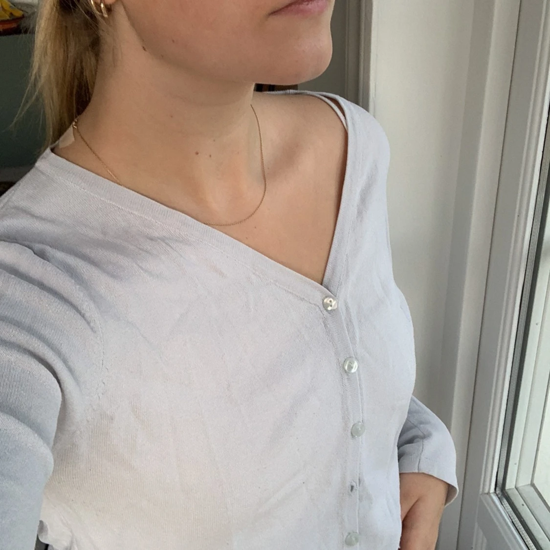 Blå/grå kofta - 91