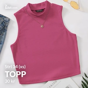 Topp - Köpt från shein, inte använd alls. Strl 34 (xs) för endast 30kr💗